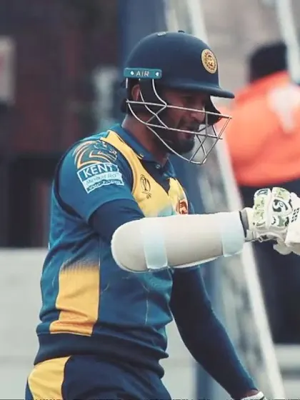 Logo of CWC19: SL v AUS - Karunaratne half-century montage