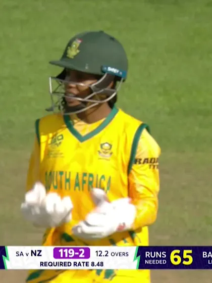 Georgia Plimmer - Wicket - South Africa vs New Zealand