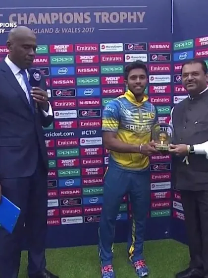 #CT17: IND vs SL Player of the Match - Kusal Mendis