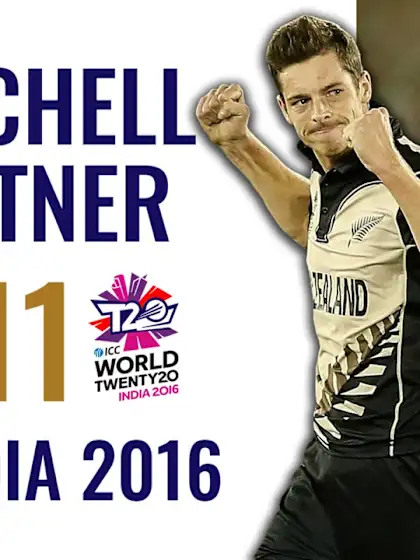 Logo of Santner's stunning T20 World Cup debut