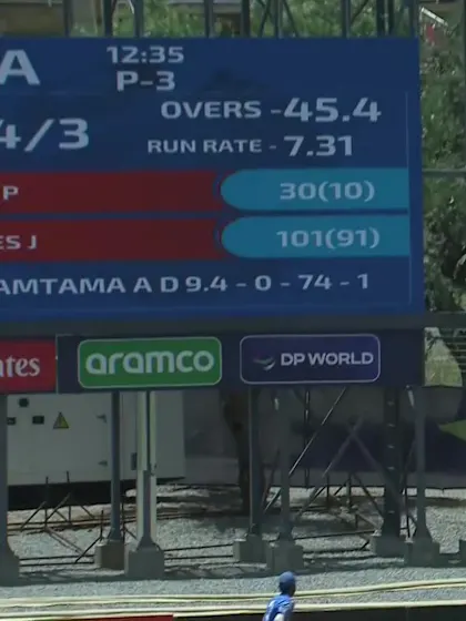 P James with a Six vs. Tanzania