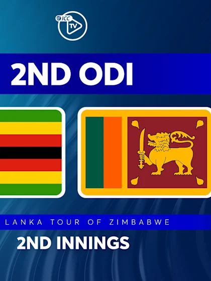 2nd ODI: Zimbabwe v Sri Lanka (2nd Innings)