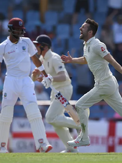 Thrilling spell from Wood helps England gain upper hand