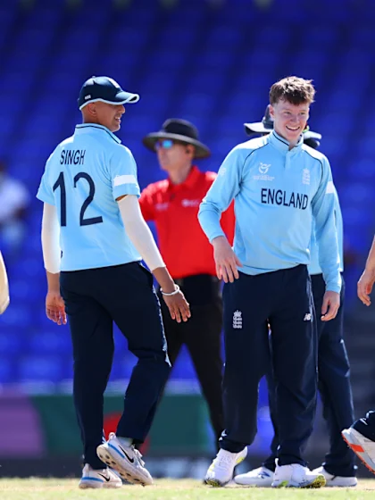 England bowl Bangladesh out for 97 | BAN v ENG | ICC U19 Men's CWC 2022