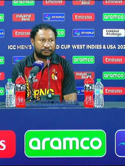 Assad Vala (PNG Captain) post-match Press Conference - 13th June 2024