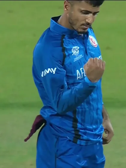 Dilpreet Bajwa - Wicket - Afghanistan vs CAN