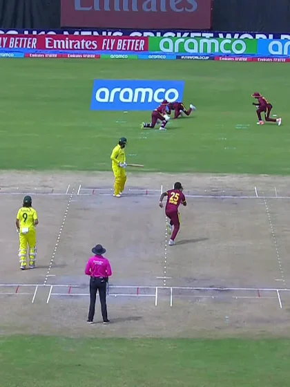 Logo of Isai Thorne with a Caught Out vs. Australia
