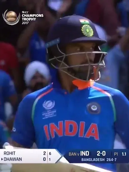 #CT17 SF2 - Ban v Ind: Openers give India a brisk start