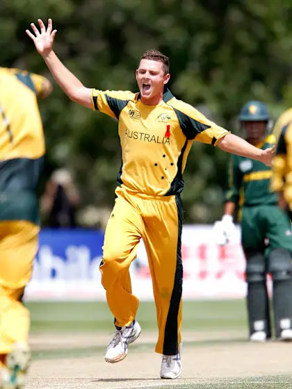 Logo of Joah Hazlewood on his experience at the U19 Cricket World Cup