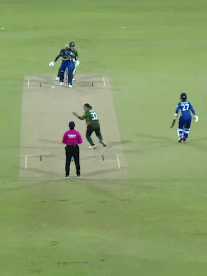 Anushka Sanjeewani - Wicket - Bangladesh Women vs Sri Lanka Women