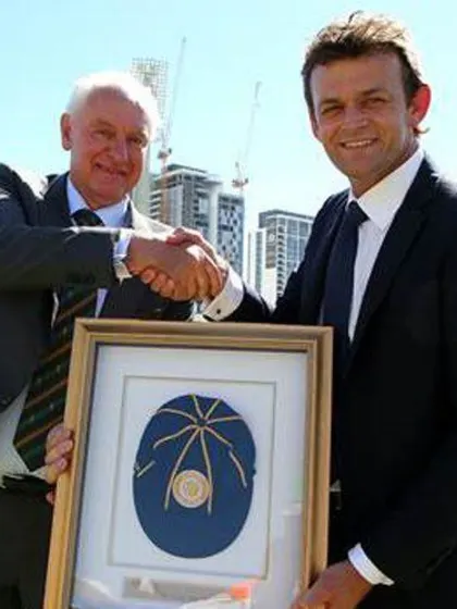 Adam Gilchrist inducted into the ICC Cricket Hall of Fame