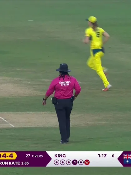Nigar Joty - Wicket - Australia Women vs Bangladesh Women