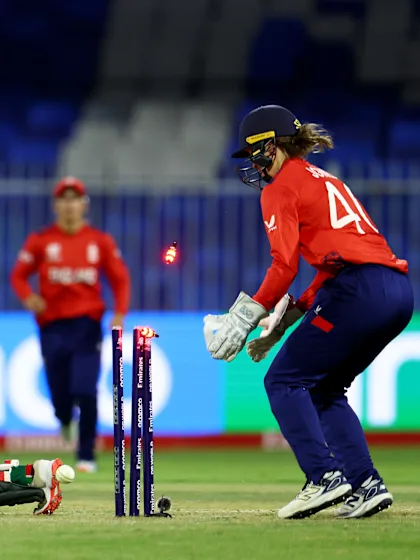 Reverse and out! Bosch dismissed as Glenn strikes after four | WT20WC 2024