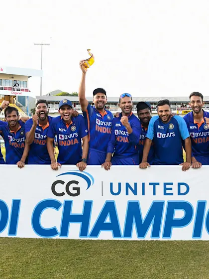 Gill a standout as India cruise to series sweep over West Indies