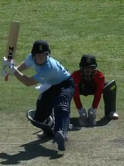 Switch-hit six from James Rew | BAN v ENG | ICC U19 Men’s CWC 2022