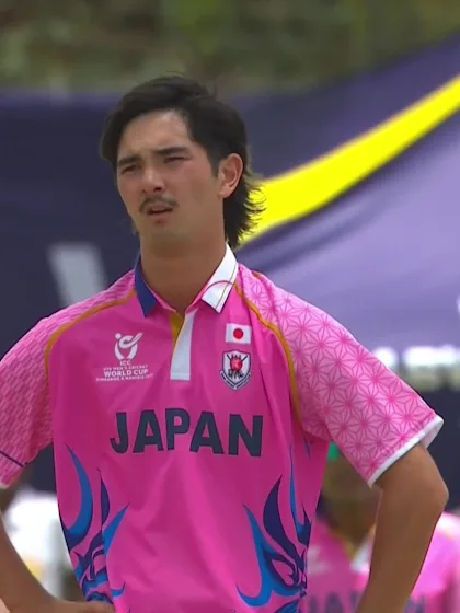 N Samuel with a Four vs. Japan