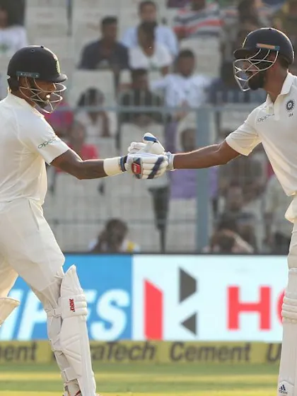 Rahul, Dhawan wipe off sizeable deficit