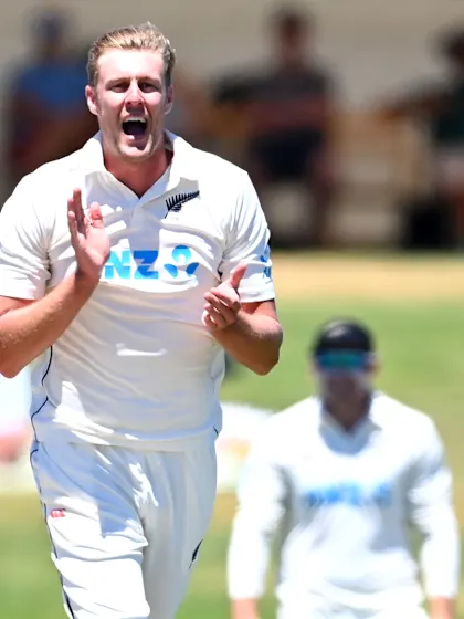 Jamieson attains third position in MRF Tyres Men's Test Player Rankings