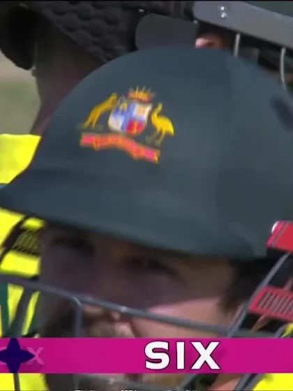 David Warner - Six - Australia vs New Zealand