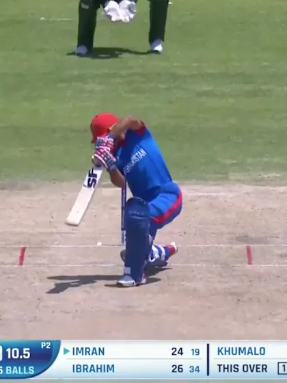 ICC U19 CWC: SA v AFG – Highlights of Ibrahim's 57