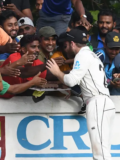 'Eating cake in a drinks break!' - how Williamson celebrated his 29th birthday