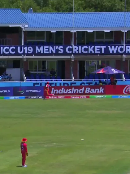 Tom Campbell with a Six vs. Zimbabwe