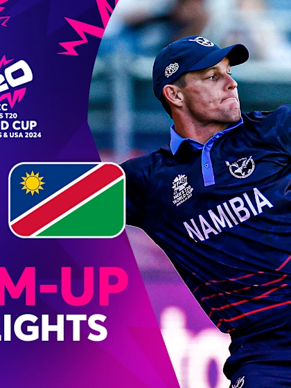 Impressive Australia cruise past Namibia | Warm-Up Highlights | T20 World Cup