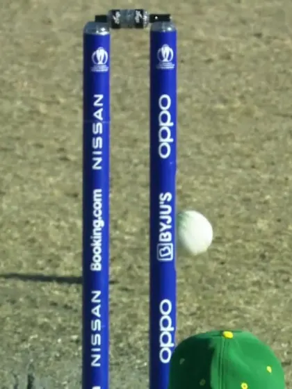 Logo of WICKET: Kaur loses her leg stump