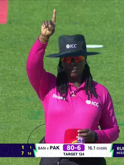 Tuba Hassan - Wicket - Pakistan vs Bangladesh