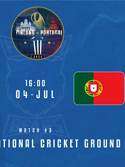 3rd T20I: Finland v Portugal