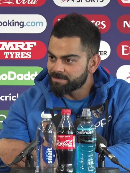 8 July - Manchester - India Captain Virat Kohli pre-match press conference