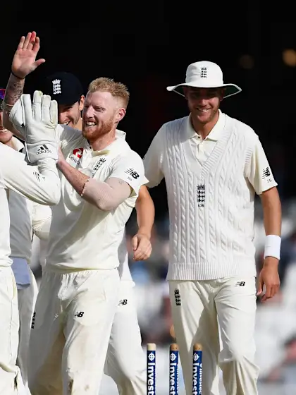 Stokes double gives England control
