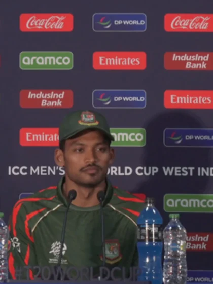 Najmul Hossain Shanto (Bangladesh Captain) post-match Press Conference - 20th June 2024