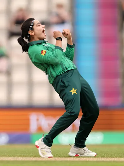 Fatima Sana removes Sharmin Akhter | Women's T20WC 2026