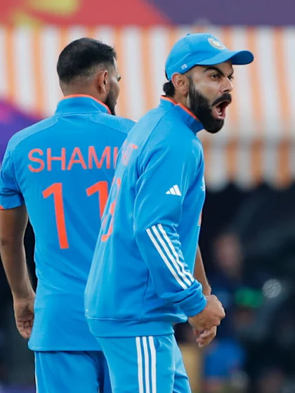 Kohli and Shami star as India beat New Zealand to maintain perfect start