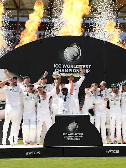 Logo of History made at Lord's as South Africa triumph in WTC25 Final