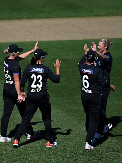 Devine show gives New Zealand series lead with milestone win