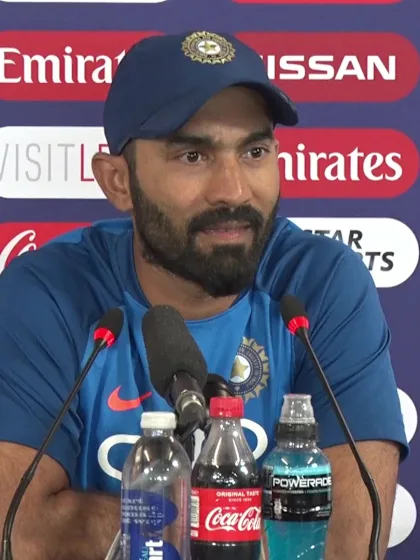 5 July - Leeds - India player Dinesh Karthik pre-match press conference