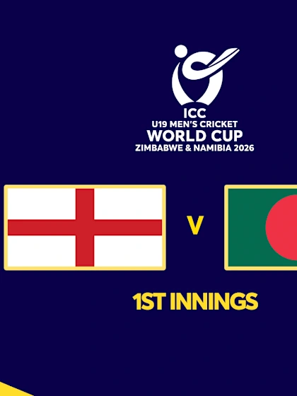 U19: England v Bangladesh (1st Innings)