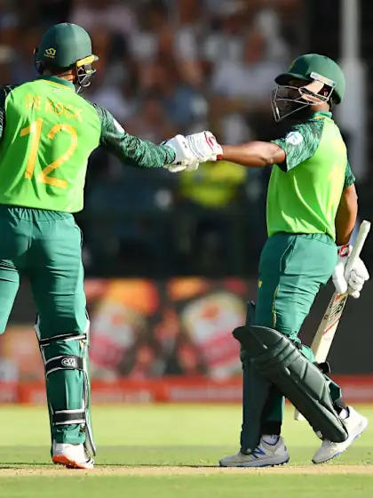 Bavuma, de Kock lead seven-wicket rout in series opener