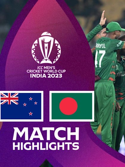 New Zealand stay unbeaten with commanding Bangladesh victory | Match Highlights | CWC23