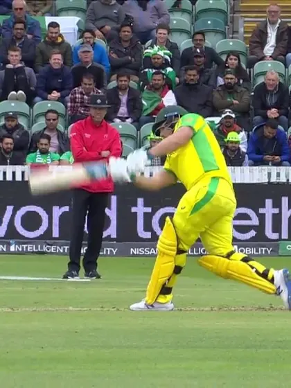 Nissan POTD: Finch launches Hafeez for six