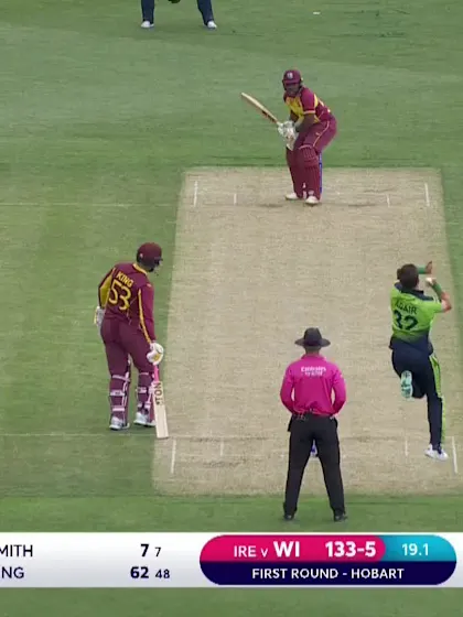 Six - Odean Smith - Ireland v West-Indies ICC T20WC 2022