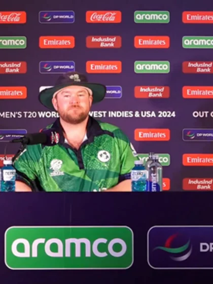 Paul Stirling (Ireland Captain) post-match Press Conference - 7th June 2024