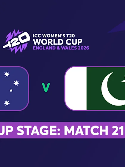 WT20: Australia v Pakistan
