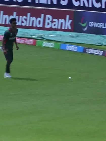 Logo of Shamyl Hussain with a Four vs. Bangladesh