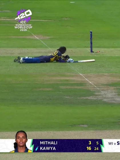 Kawya Kavindi - Wicket - West Indies vs Sri Lanka