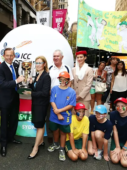 One year to go until the start of ICC Cricket World Cup 2015