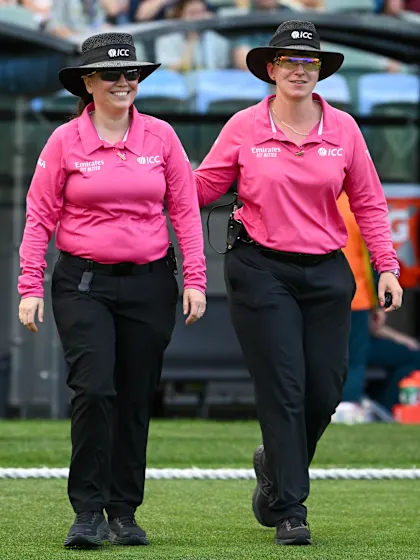 Experienced match officials to take charge of CWC25 opener

