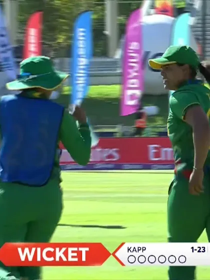 Logo of Meg Lanning - Wicket - Australia vs South Africa